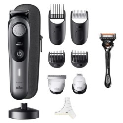 Braun BeardTrimmer BT9420 regolabarba Batteria 40 2 cm Bagnato e secc