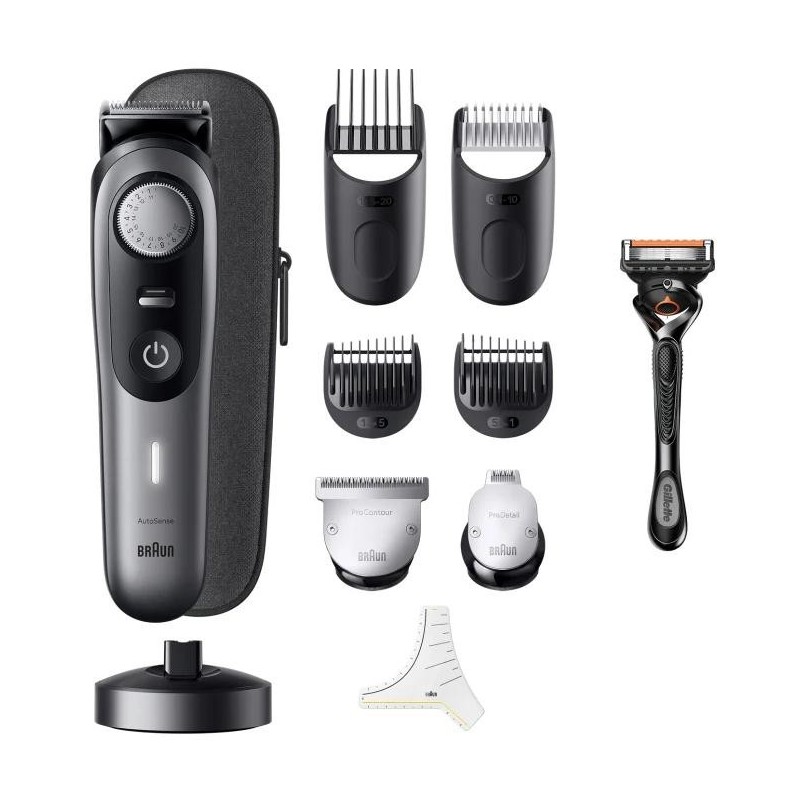 Braun BeardTrimmer BT9420 regolabarba Batteria 40 2 cm Bagnato e secc