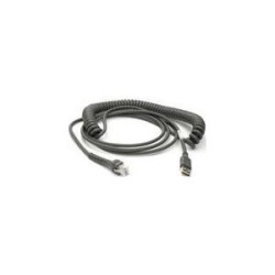 CAB-456 RS232 9P MALE COILED