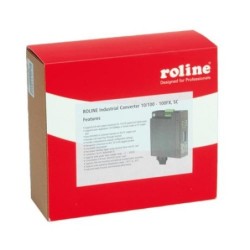 Convertitore industriale ROLINE 10/100Base-T - Fibra ottica multimoda