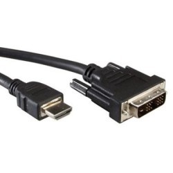 VALUE Cavo DVI, DVI (18 1) - HDMI, M/M, 5m