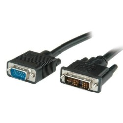 Cavo VALUE DVI, DVI (18 5) - HD15, M/M, 2 m