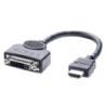 Lindy 41227 cavo e adattatore video 02 m DVI-D HDMI Nero