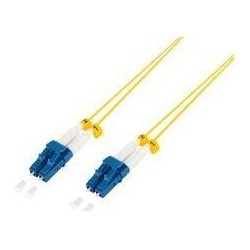 Cavo patch LogiLink OS2 fibra ottica 1 m LC-LC duplex, G657.A2, extra