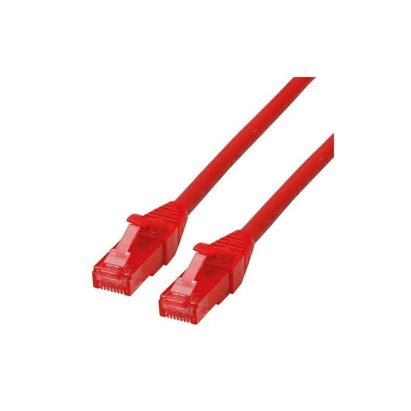 ROLINE UTP PatchCord Cat.6/Component Level, LSOH, rosso, 0.5m