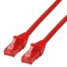 ROLINE UTP PatchCord Cat.6/Component Level, LSOH, rosso, 1.5m