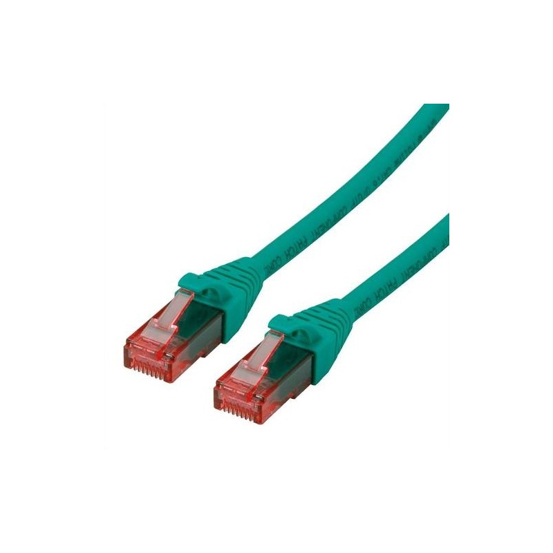 ROLINE UTP PatchCord Cat.6/Component Level, LSOH, verde, 1m