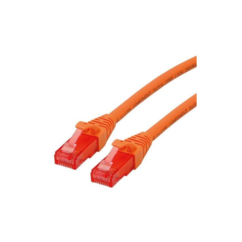 ROLINE UTP PatchCord Cat.6/Component Level, LSOH, arancione, 0.5m