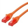 ROLINE UTP PatchCord Cat.6/Component Level, LSOH, arancione, 0.5m