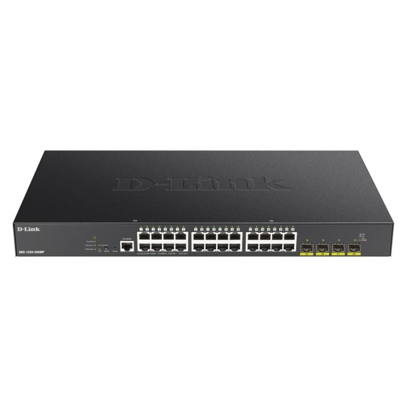 D-Link DGS-1250-28XMP switch di rete Gestito L3 Gigabit Ethernet (10/