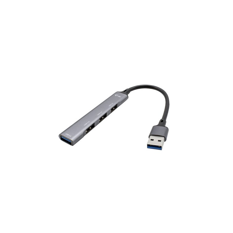 i-tec Metal USB 30 HUB 1x USB 30 + 3x USB 20