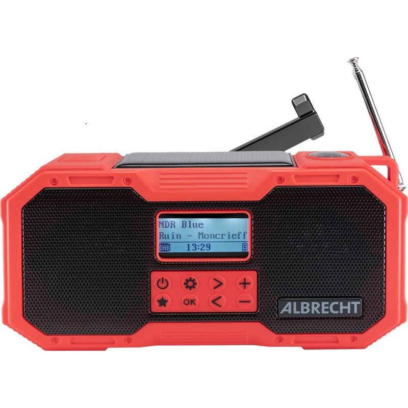 Radio a manovella da esterno Albrecht DR 112 DAB+