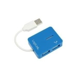 Logilink USB 2.0 HUB a 4 porte blu &#039;&#039;Smile&#039;&#039;, max