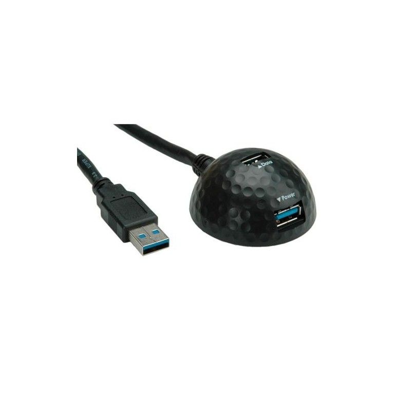 VALUE Cavo &quot;DOME&quot; USB3.2 Gen1, nero, 1,5 m