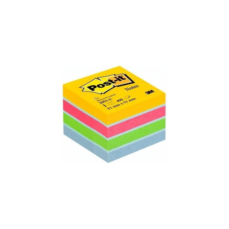 POST-IT DADO ULTRACOLOR 400FG.