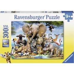 Ravensburger African Friends Puzzle 300 pz Animali