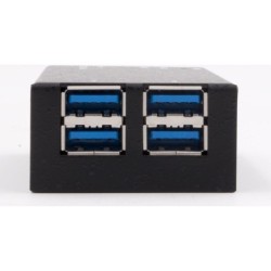 Porta USB 3.2 Gen1 HUB4 HUB esterno pi&Atilde;&sup1; piccolo (8x2,5x4 cm), cavo