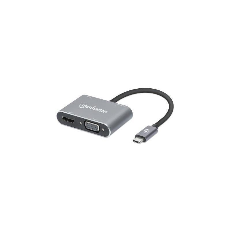 Manhattan 130691 replicatore di porte e docking station per laptop Ca