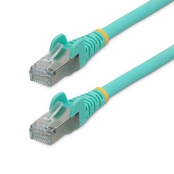 StarTech.com Cavo Ethernet CAT 6a - 5m - Acqua - Cavo di rete LAN Low