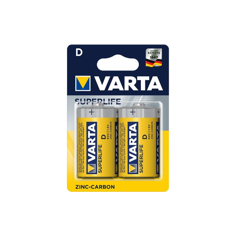 Varta R20 D batteria per uso domestico Zinco-Carbonio