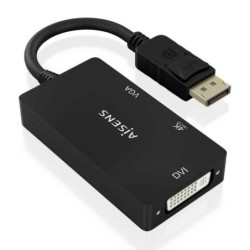 AISENS A125-0861 cavo e adattatore video 0,15 m DisplayPort VGA + HDM