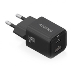 AISENS ASCH-30W2P021-BK Caricabatterie per dispositivi mobili Univers