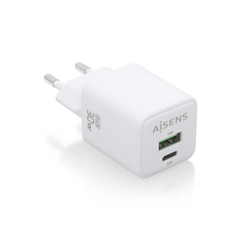 AISENS ASCH-30W2P037-W Caricabatterie per dispositivi mobili Universa