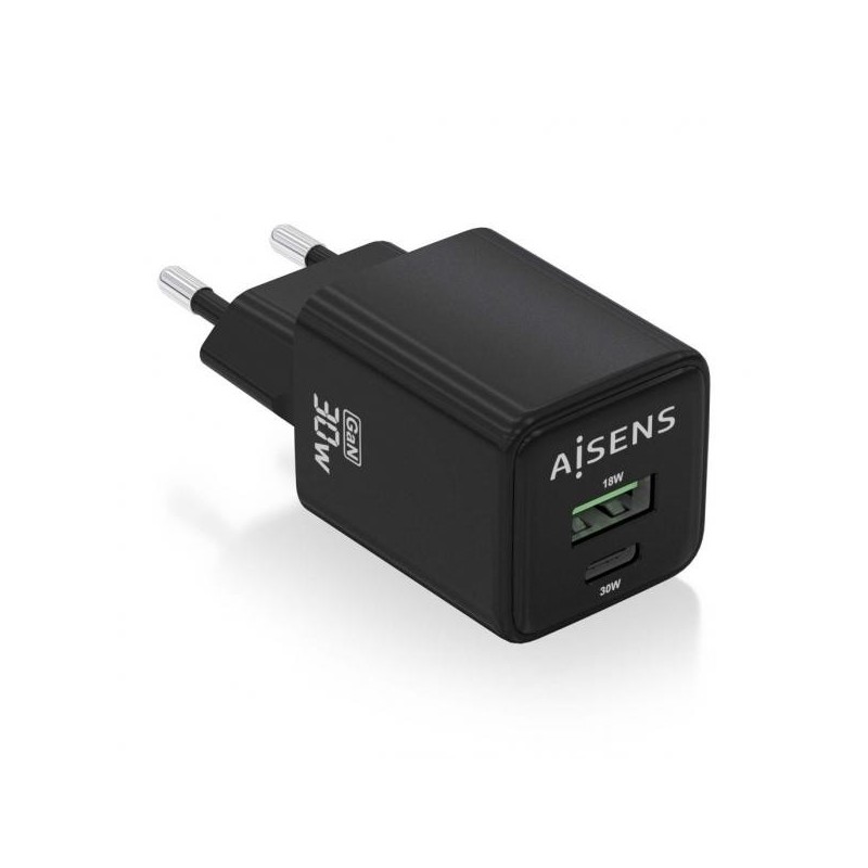 AISENS ASCH-30W2P038-BK Caricabatterie per dispositivi mobili Univers