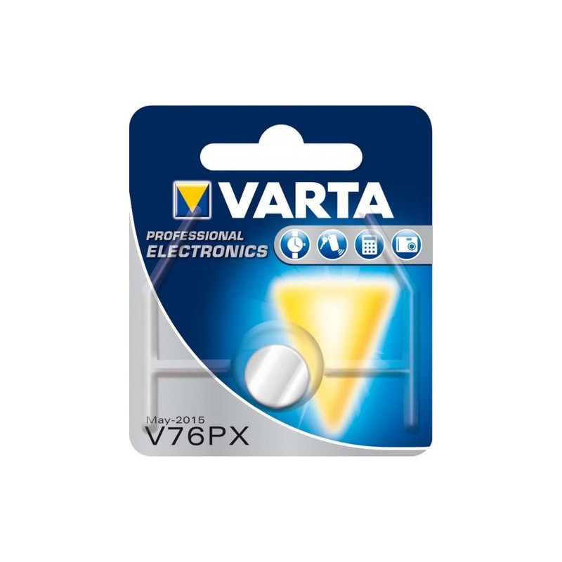 Varta 1x 155V V 76 PX Batteria monouso SR44 Ossido d'argento S