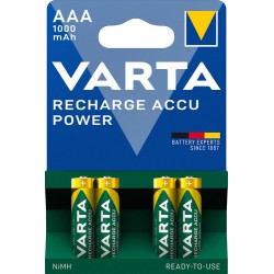 Varta RechAccu Power AAA 1000mAh BLI 4