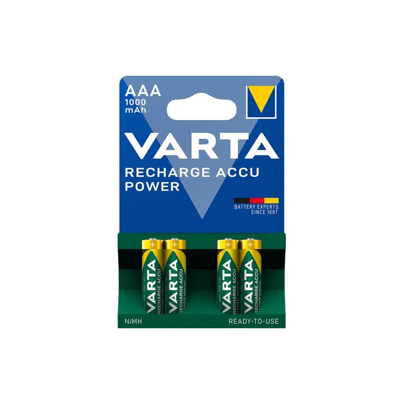 Varta RechAccu Power AAA 1000mAh BLI 4