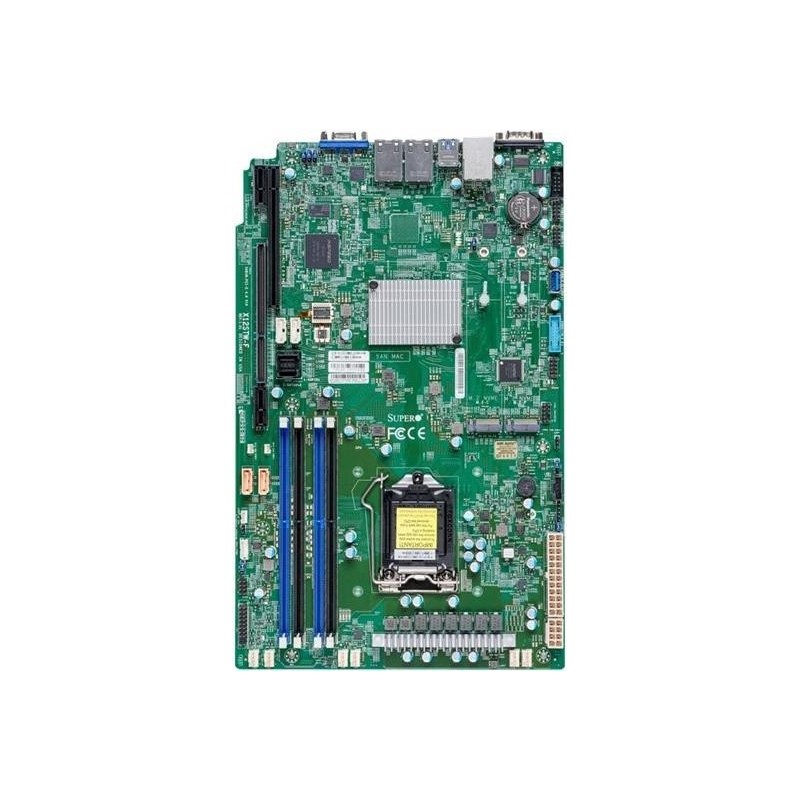 Scheda madre Supermicro MBD-X12STW-F-B - Xeon E-2300, chipset C256, 2