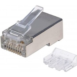 Intellinet 790680 cavo di collegamento RJ45 Trasparente