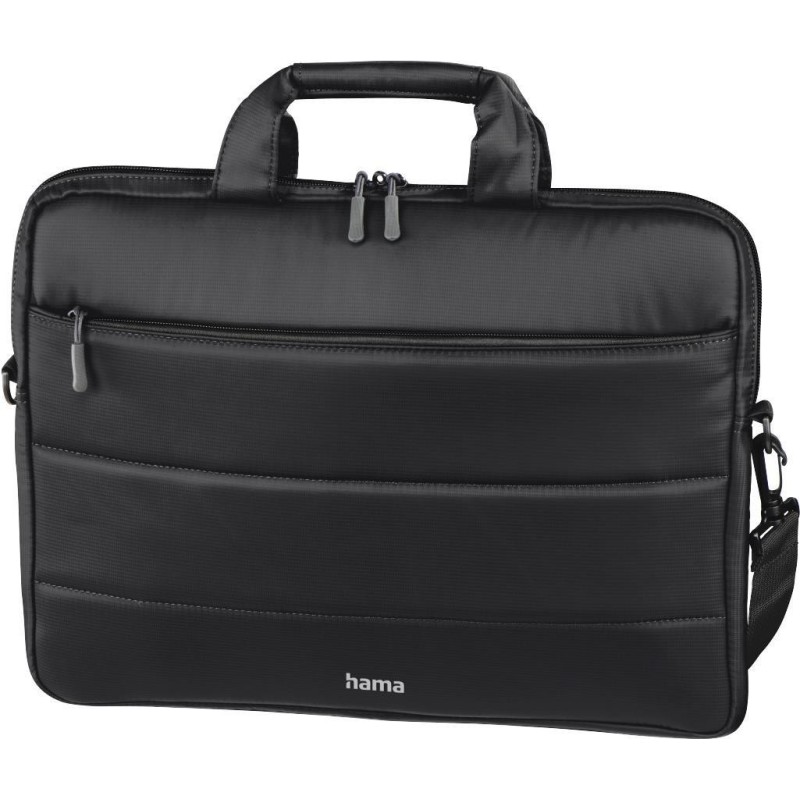 &bull; Borsa per notebook in nylon &bull; Colore: Nero, compatibile con Mac