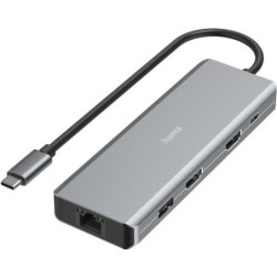 • Hub USB-C • 2x HDMI, 2x USB-C, 4x USB-A, 1x LAN • PD 100 W • N/D • N/D