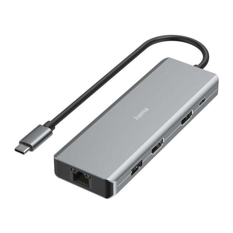 • Hub USB-C • 2x HDMI, 2x USB-C, 4x USB-A, 1x LAN • PD 100 W • N/D • N/D