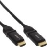 Cavo HDMI-HS con. Et. - ST-ST - conn. - nero - flessibile. gomito - 1