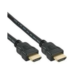 Cavo HDMI High Speed ​​con Ethernet - ST - ST - nero - oro - 2m