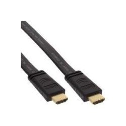 Cavo piatto HDMI ad alta velocit&agrave; con Ethernet - contatti placcati o