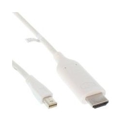 Cavo convertitore Mini DisplayPort a HDMI - bianco - 2 m - 4K2K - con