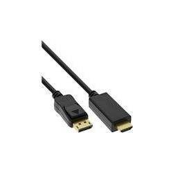 Cavo convertitore DisplayPort a HDMI - 4K-60Hz - nero - 1 m