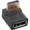 Adattatore DisplayPort - DisplayPort maschio - femmina - angolato ver