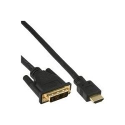 Cavo HDMI-DVI - contatti dorati - HDMI ST a DVI 18+1 ST - 7,5 m