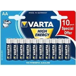 Varta High Energy AA 10-pack Batteria monouso Alcalino