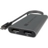 Adattatore Thunderbolt 3 e GT Dual DisplayPort grigio nero 30 cm