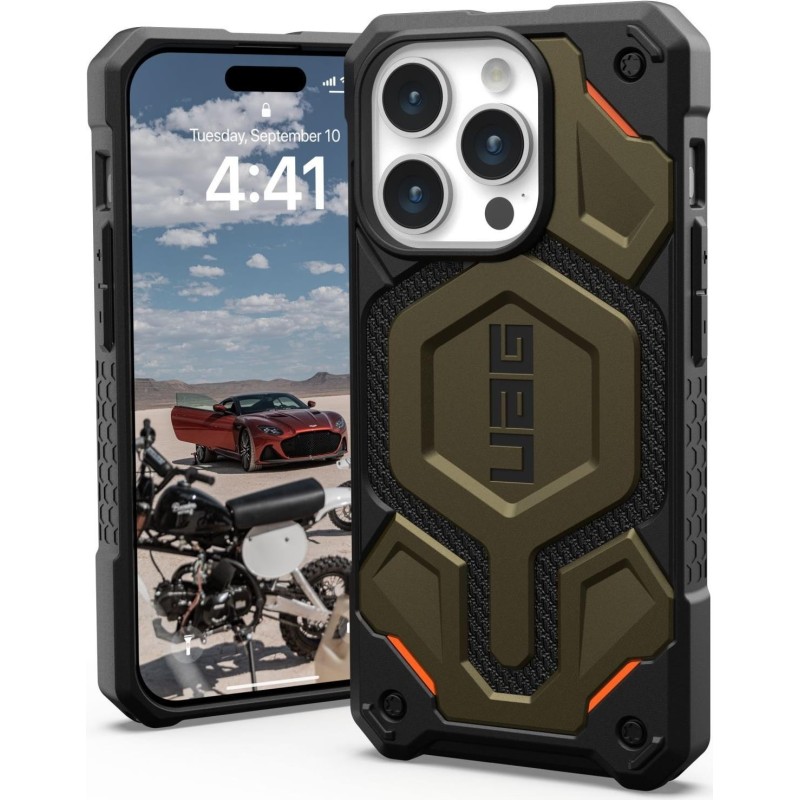 UAG Monarch Pro Kevlar Series Beskyttelsescover Kevlar elementgr&Atilde;&cedil;n