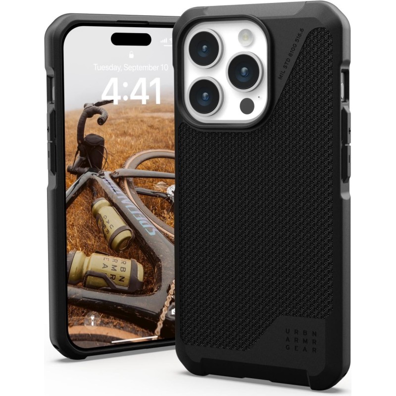 UAG Metropolis LT Series Beskyttelsescover Kevlar black Apple iPhone 