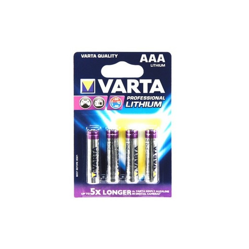 Varta Ultra Lithium AAA Blister 4