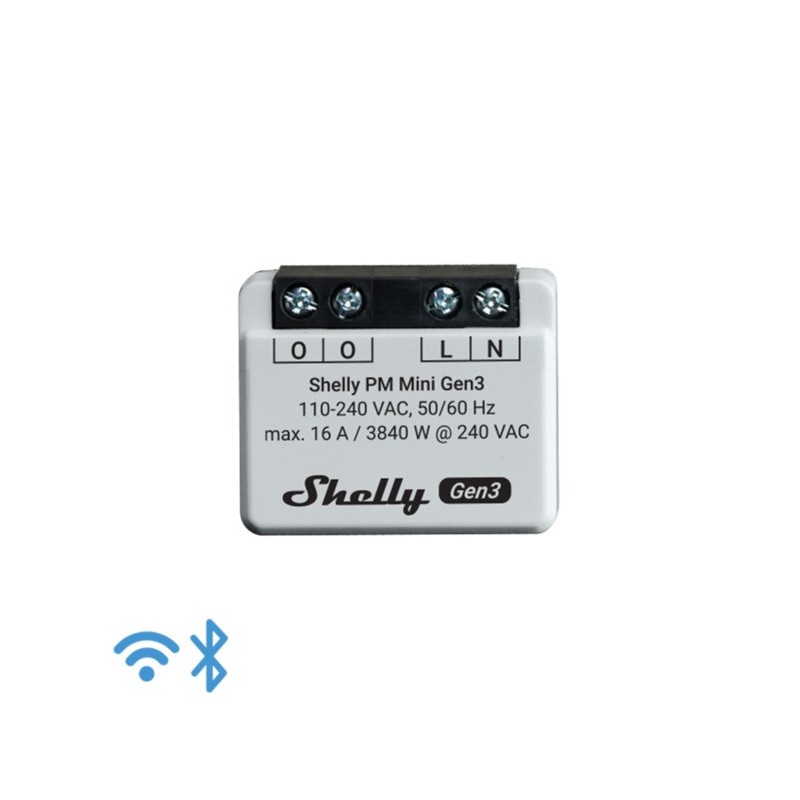 Shelly Unterputz Plus PM Mini Gen 3 WLAN BT