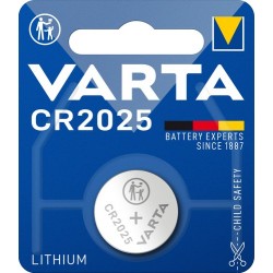 Varta Lithium Coin CR2025 BLI 1